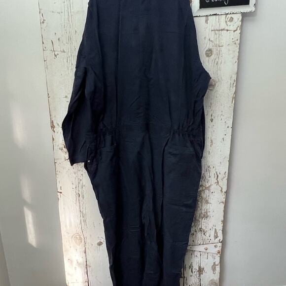 Carhartt FR Coveralls Mens 60R Navy Flame Resistant Jumpsuit HRC 2 Atpv 11.2 - Picture 13 of 14